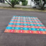 Gioco griglia di numeri